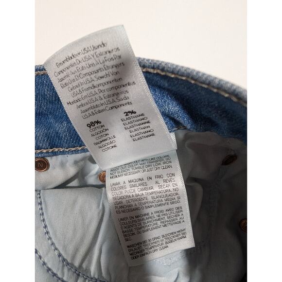 Mother Superior The Insider Ankle Chew Destroyed Bills Size 28 Jeans - Picture 11 of 15